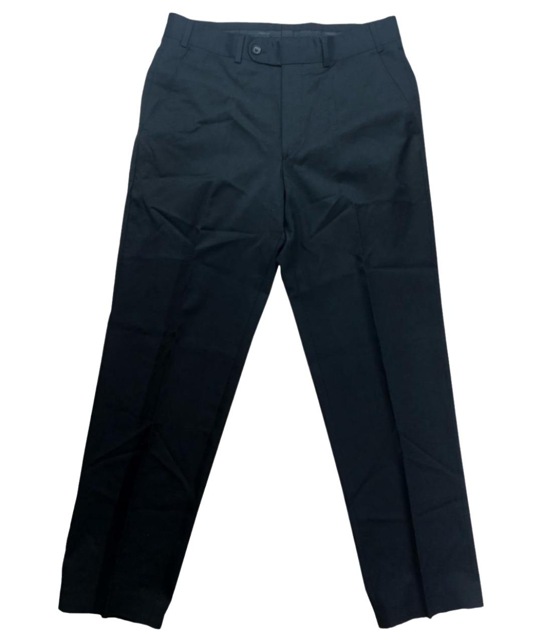 KARL LAGERFELD Черные шерстяные классические брюки, фото 1