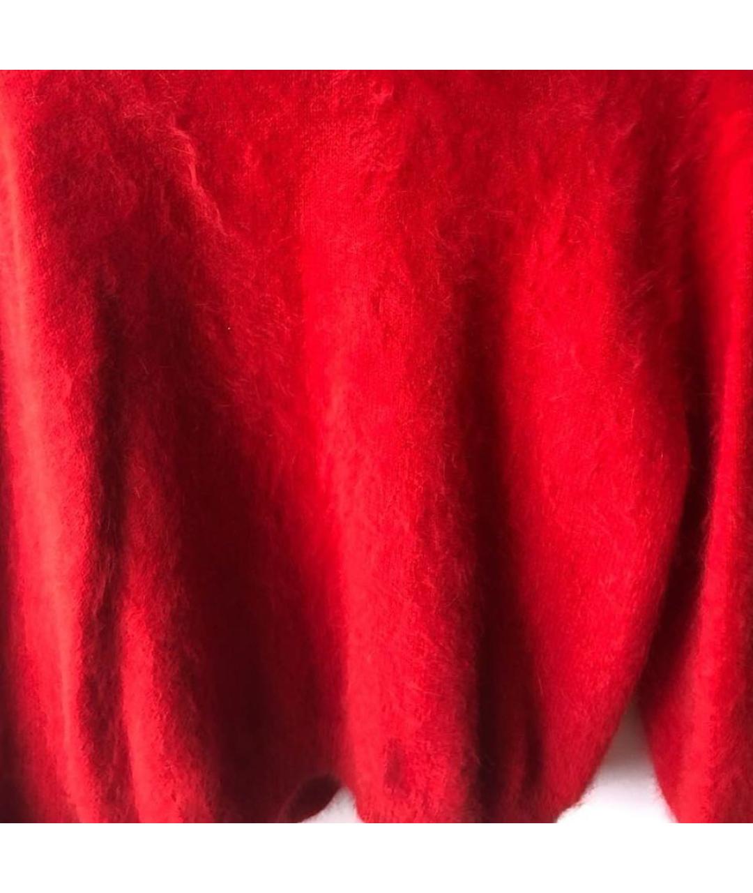 PRADA Красный шерстяной джемпер / свитер, фото 5