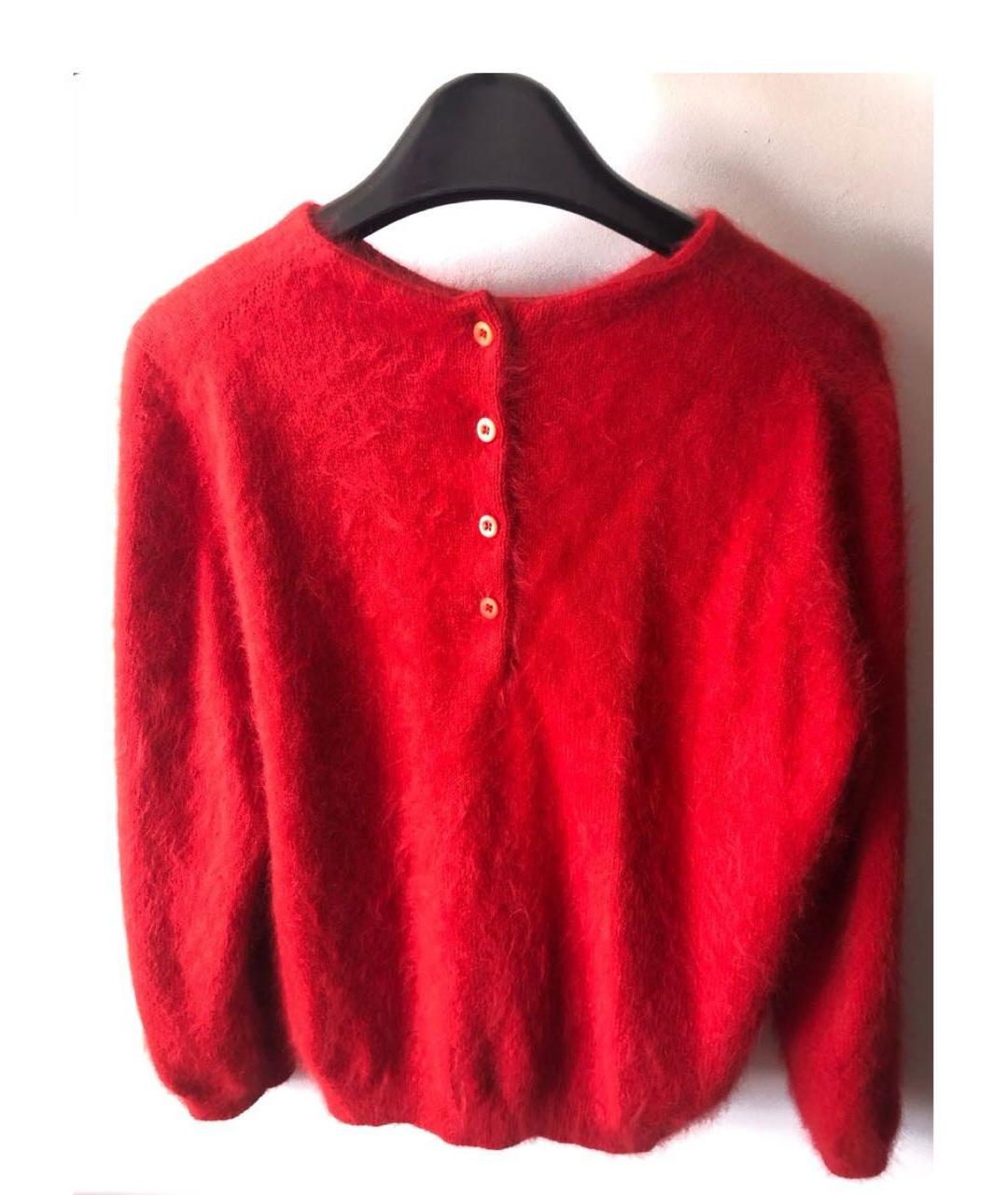 PRADA Красный шерстяной джемпер / свитер, фото 6