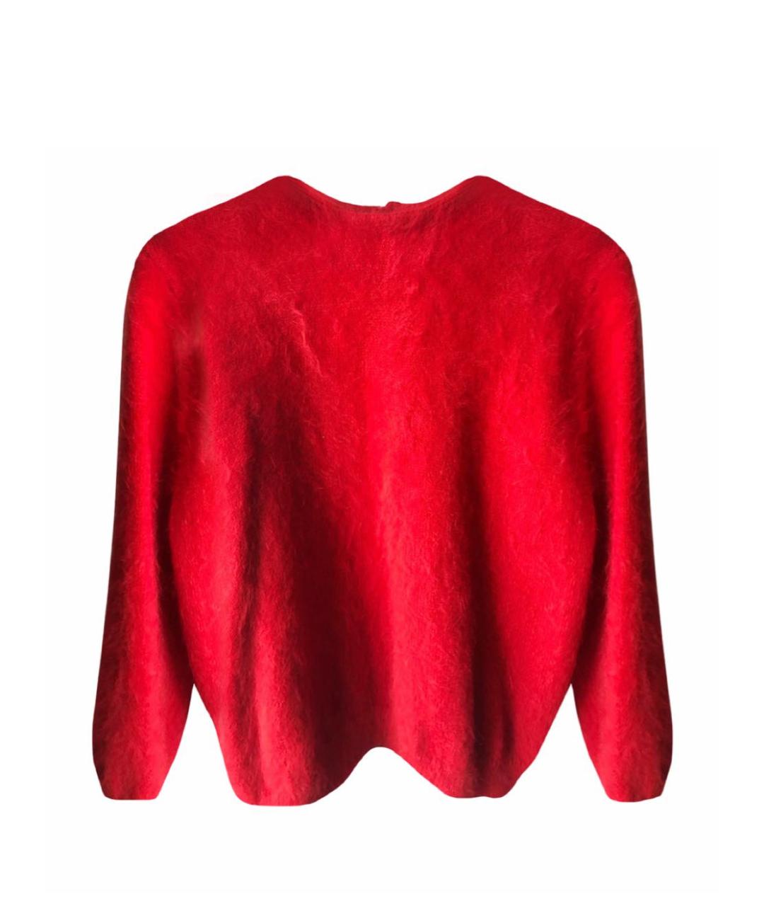 PRADA Красный шерстяной джемпер / свитер, фото 2