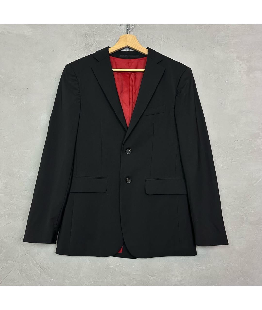 DSQUARED2 Черный шерстяной пиджак, фото 8