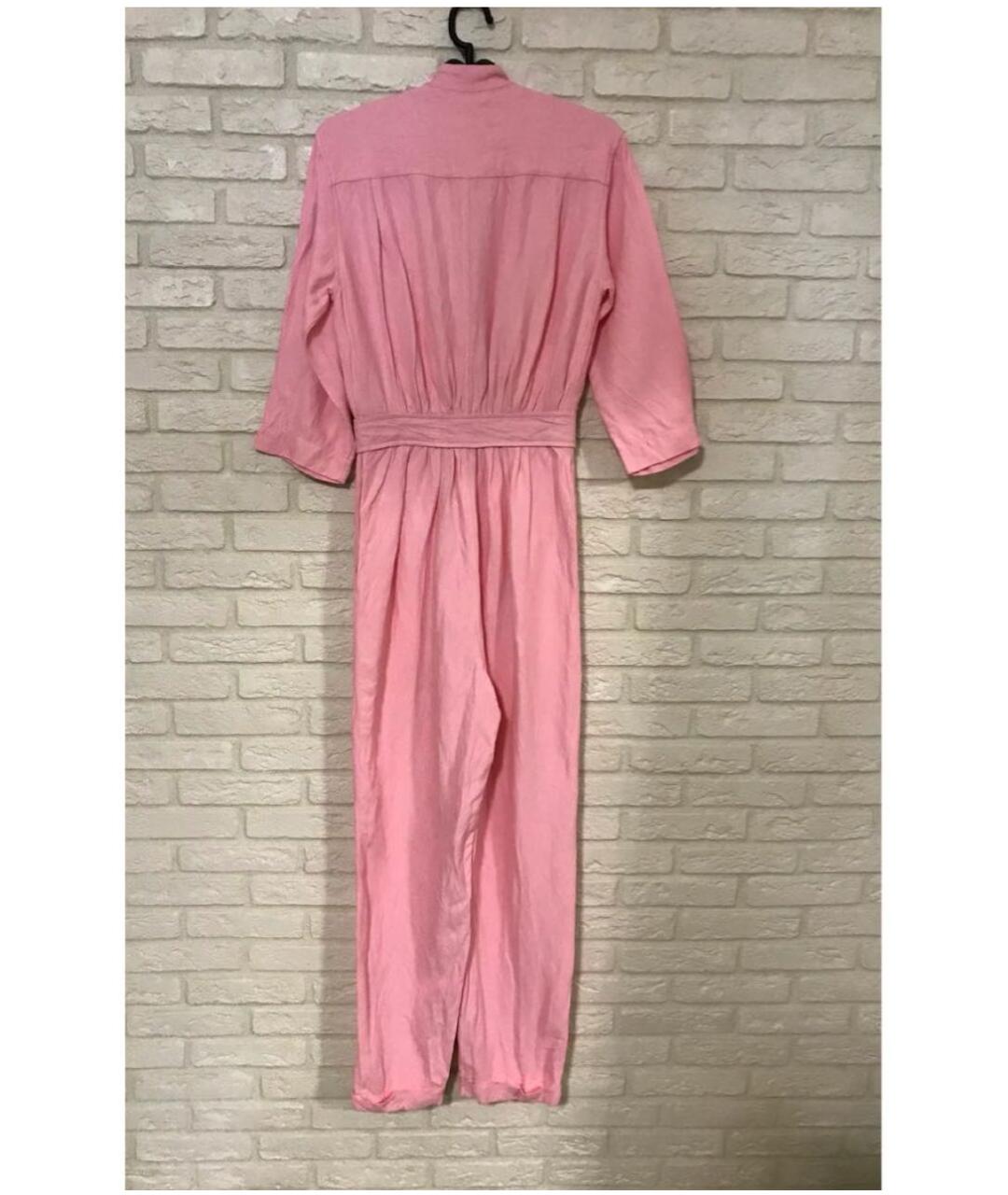 SANDRO Розовый вискозный комбинезон, фото 6