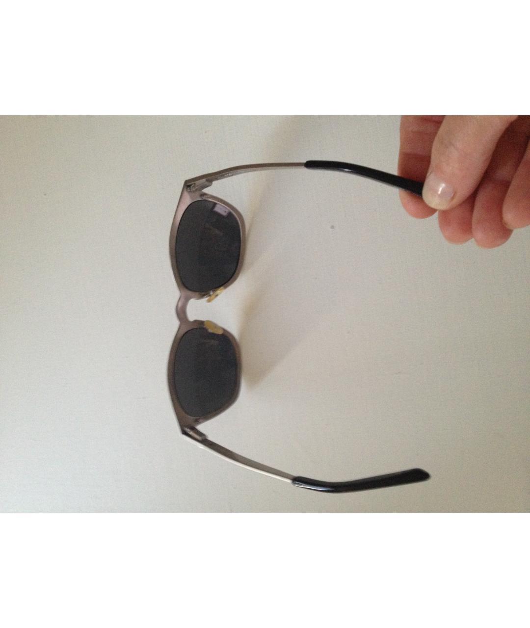 ALEXANDER WANG Серые пластиковые солнцезащитные очки, фото 4