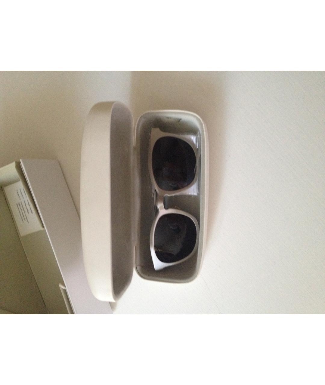 ALEXANDER WANG Серые пластиковые солнцезащитные очки, фото 3