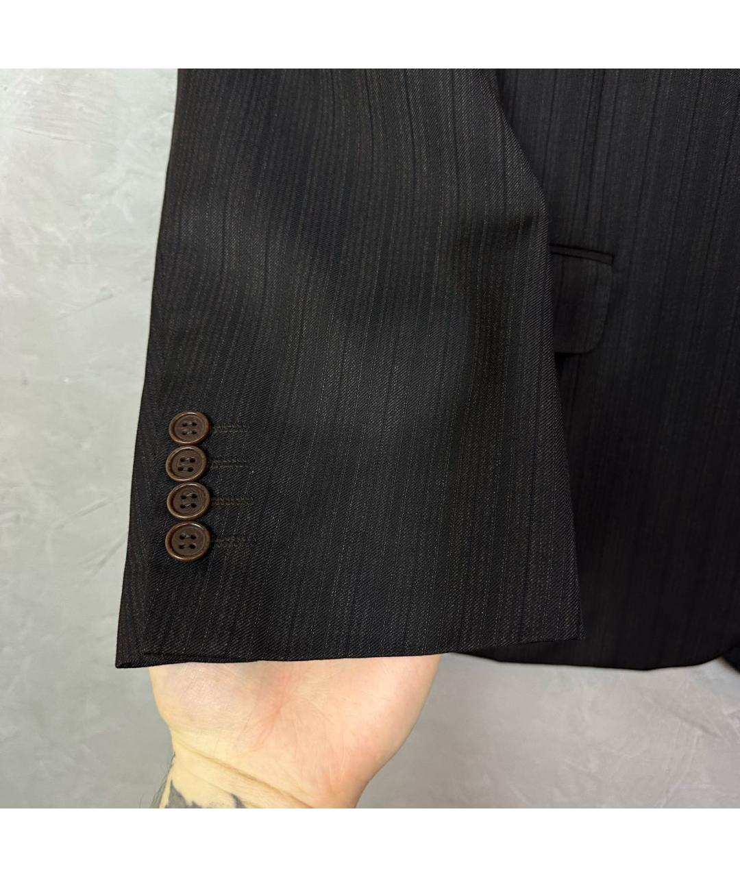 CANALI Коричневый классический костюм, фото 5