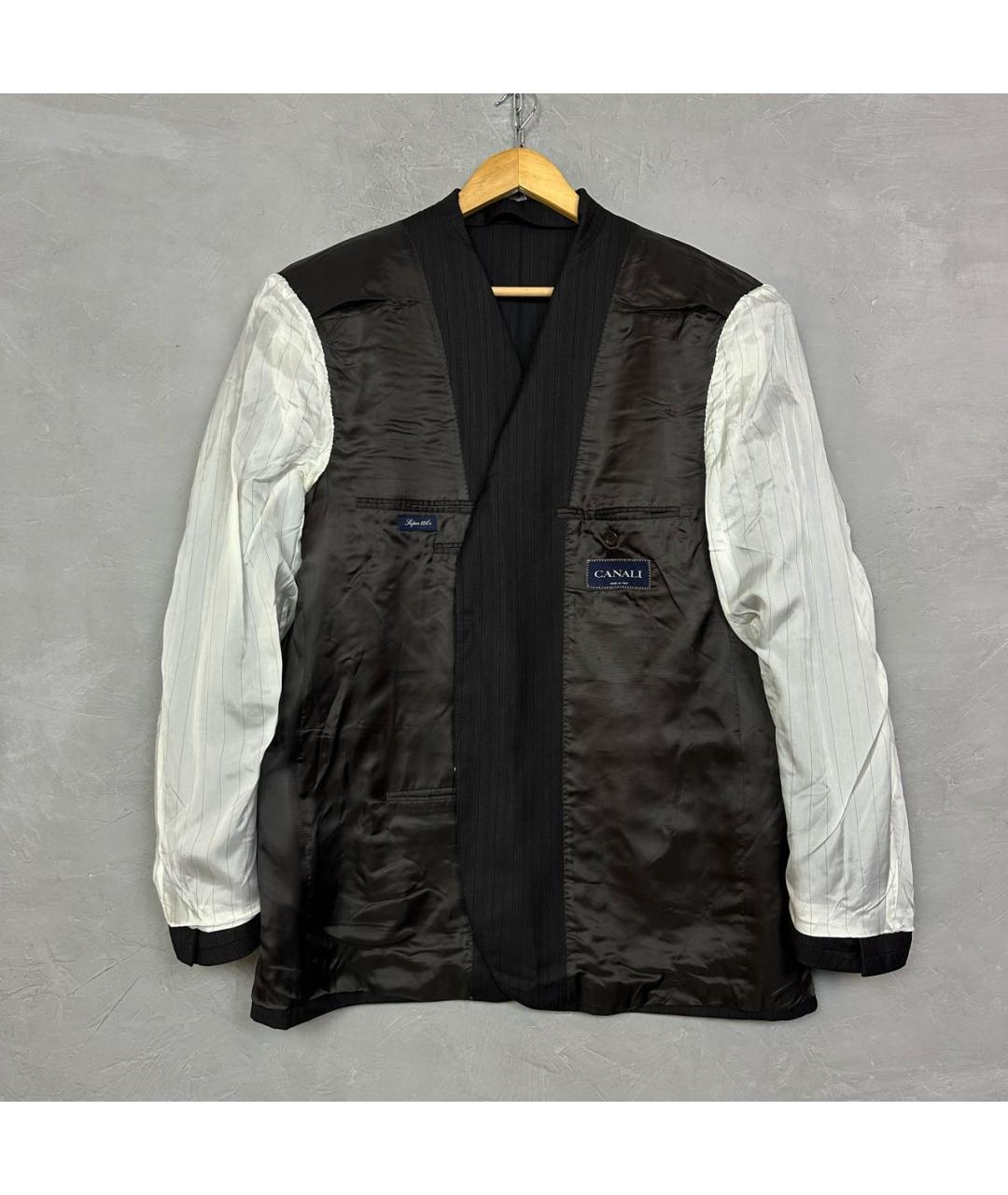 CANALI Коричневый классический костюм, фото 7