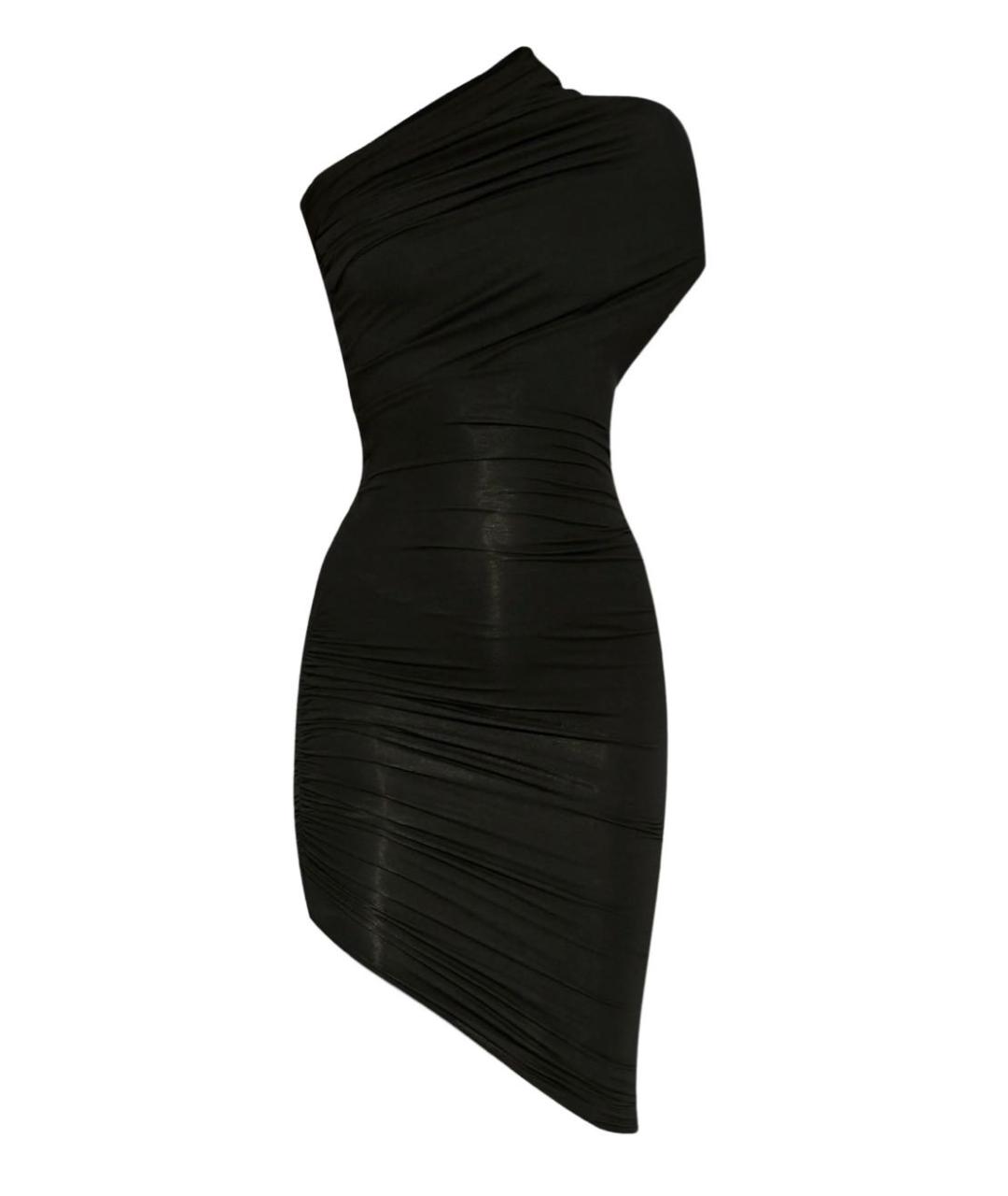 entire studios Черное вискозное коктейльное платье, фото 1