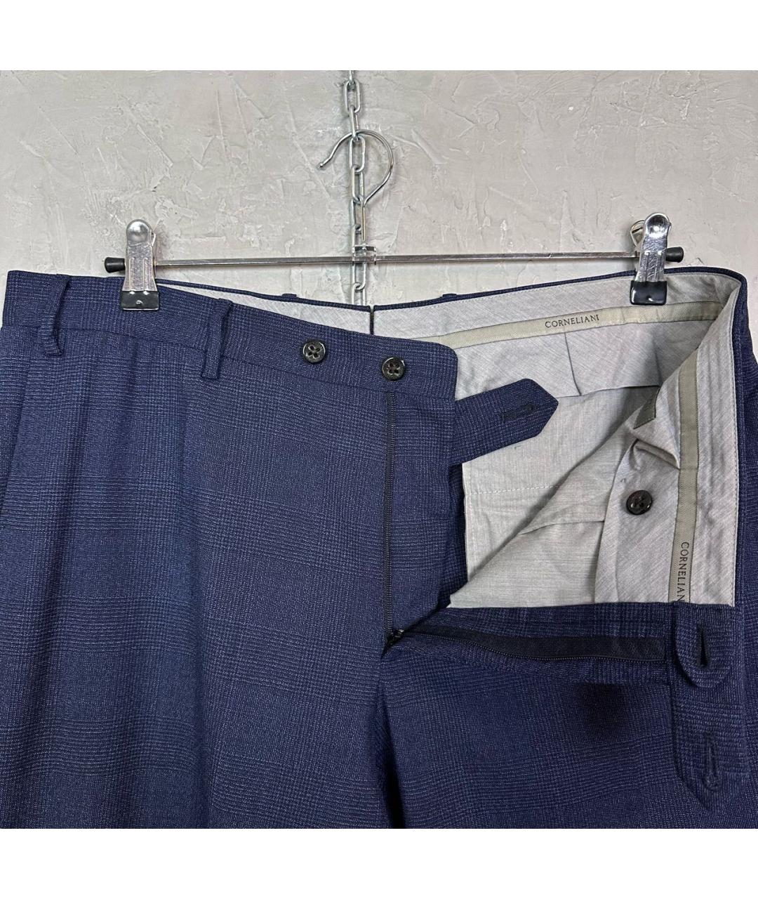 CORNELIANI Темно-синий классический костюм, фото 6