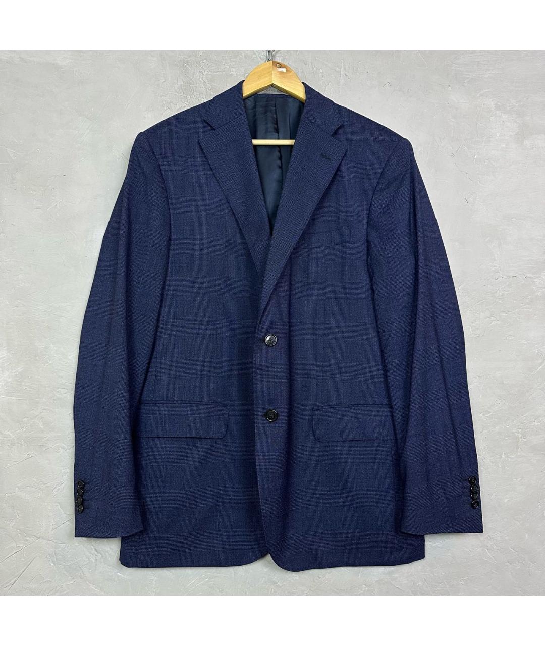 CORNELIANI Темно-синий классический костюм, фото 9