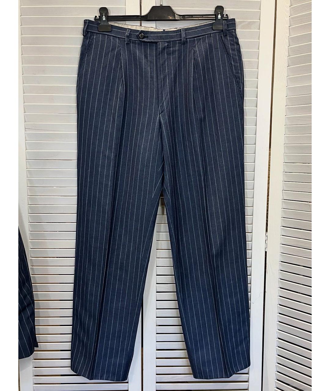 BRIONI Синий классический костюм, фото 2