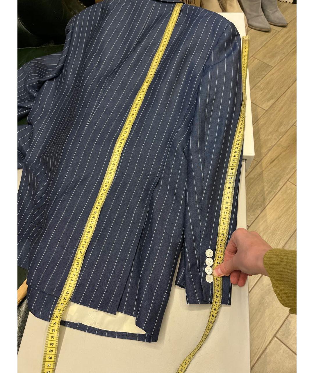 BRIONI Синий классический костюм, фото 5