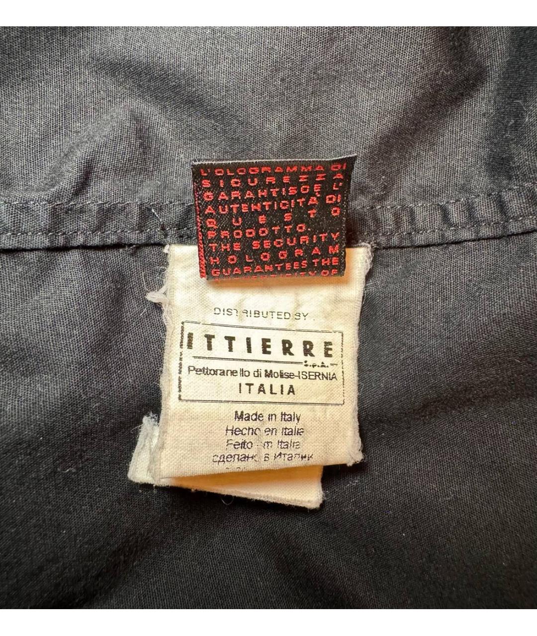 ROBERTO CAVALLI Черная хлопковая рубашка, фото 6