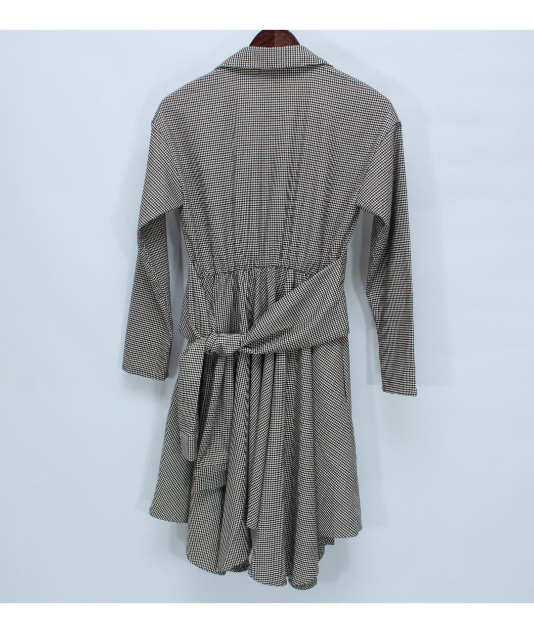 MAJE Мульти полиэстеровое повседневное платье, фото 4