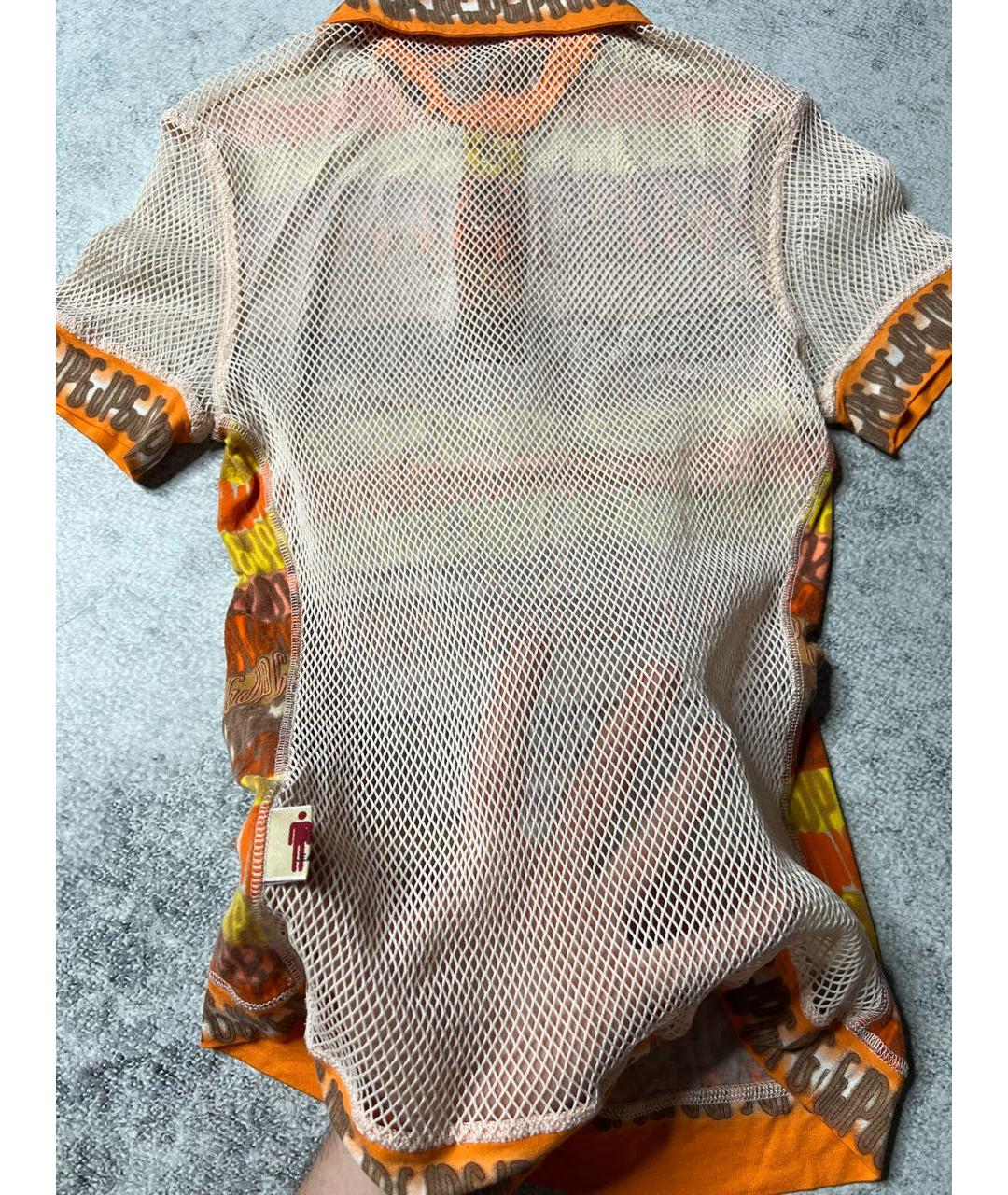 JEAN PAUL GAULTIER Мульти полиэстеровая футболка, фото 7