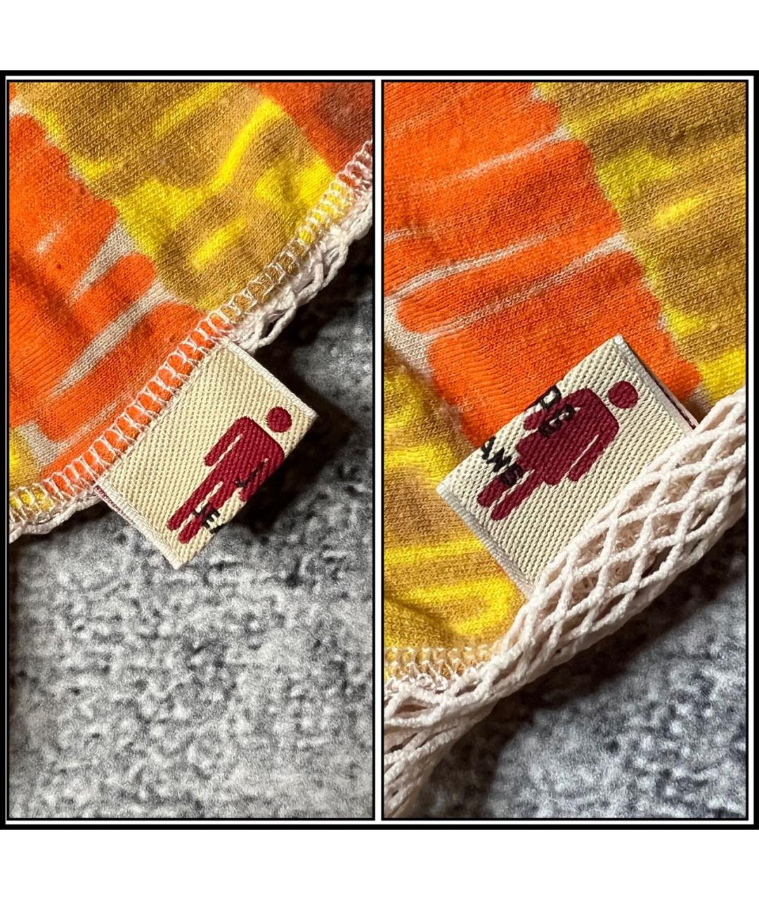 JEAN PAUL GAULTIER Мульти полиэстеровая футболка, фото 8