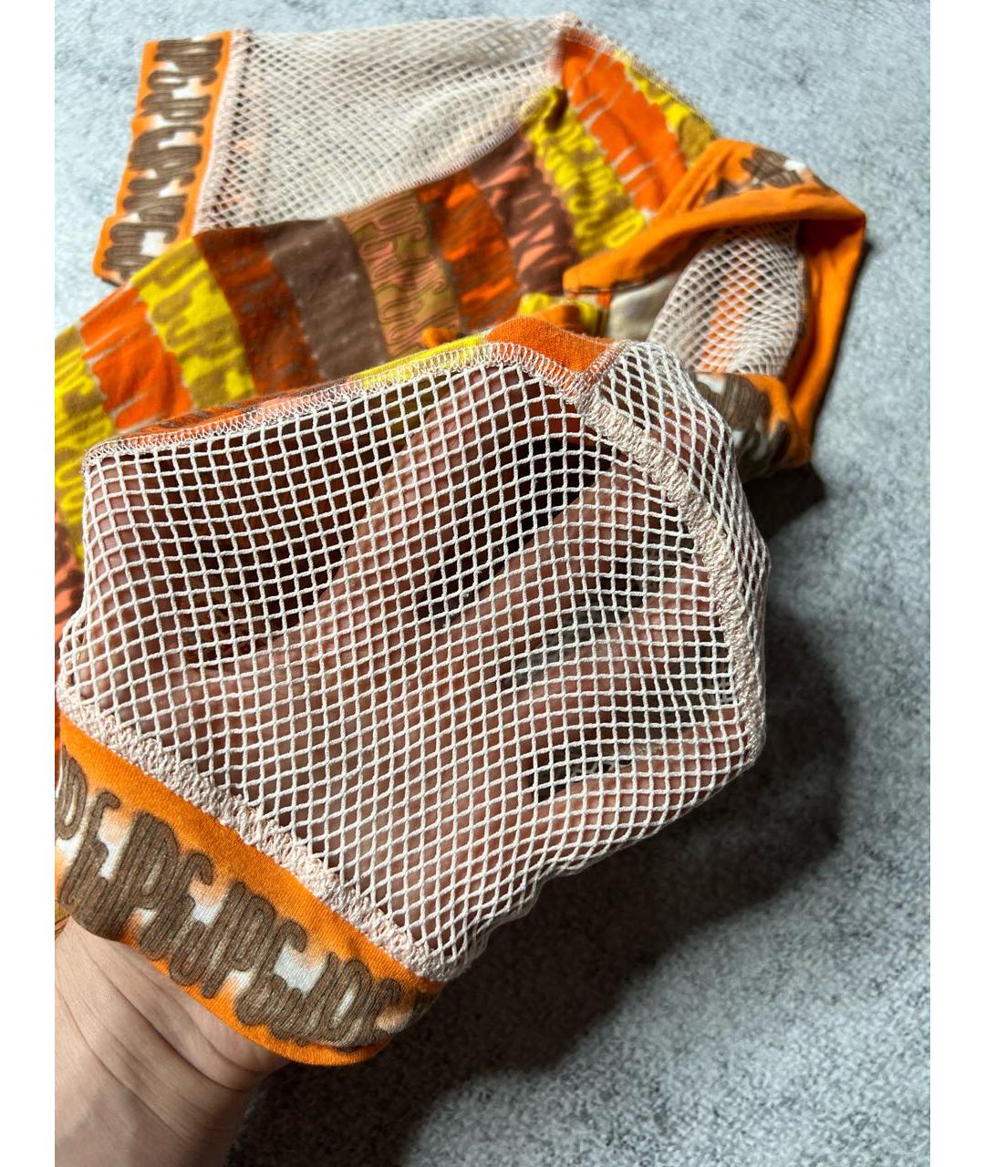 JEAN PAUL GAULTIER Мульти полиэстеровая футболка, фото 5