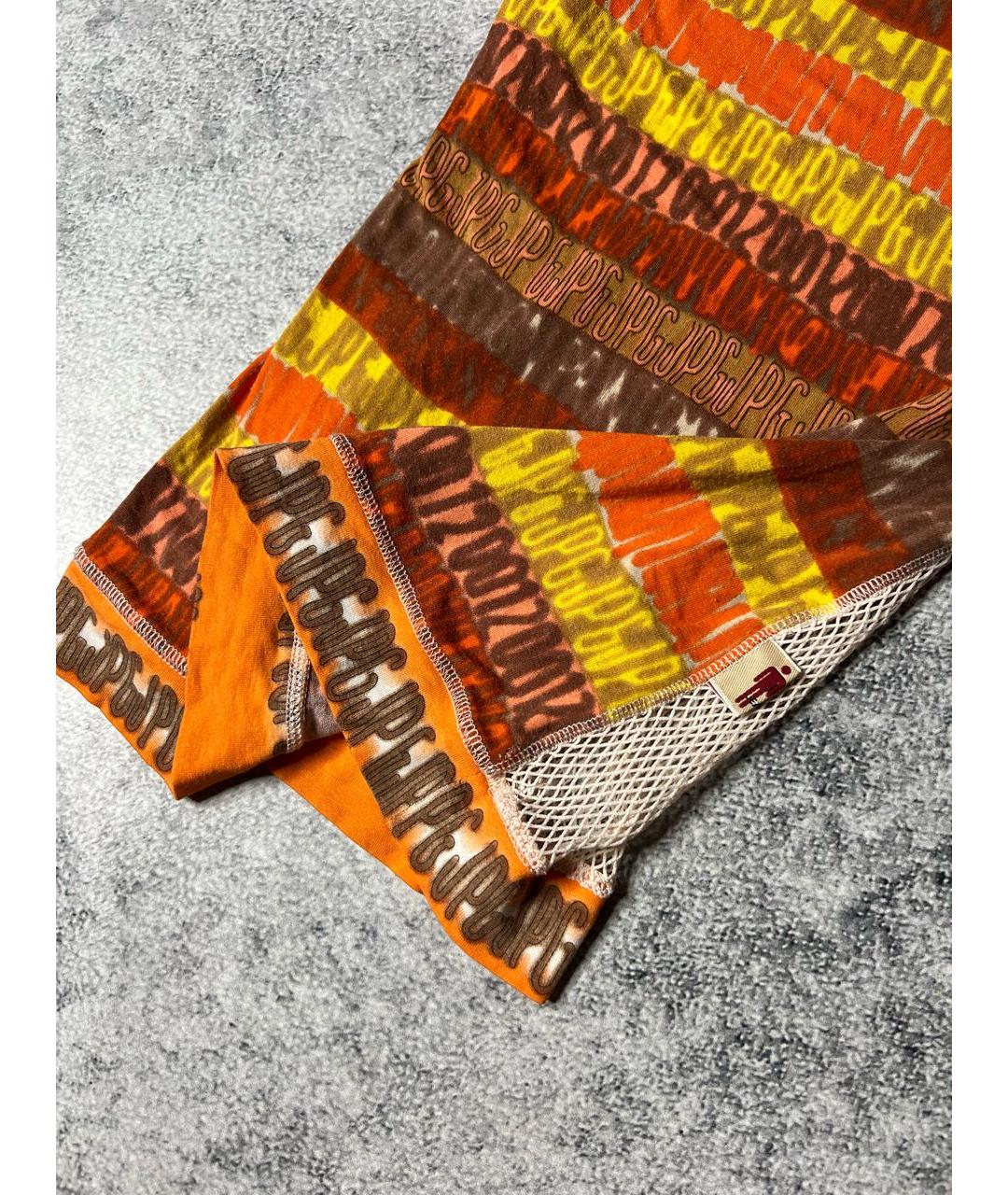 JEAN PAUL GAULTIER Мульти полиэстеровая футболка, фото 4