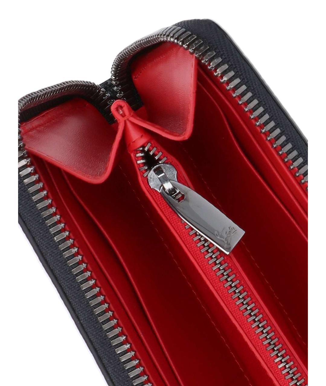 CHRISTIAN LOUBOUTIN Мульти кожаный кошелек, фото 5