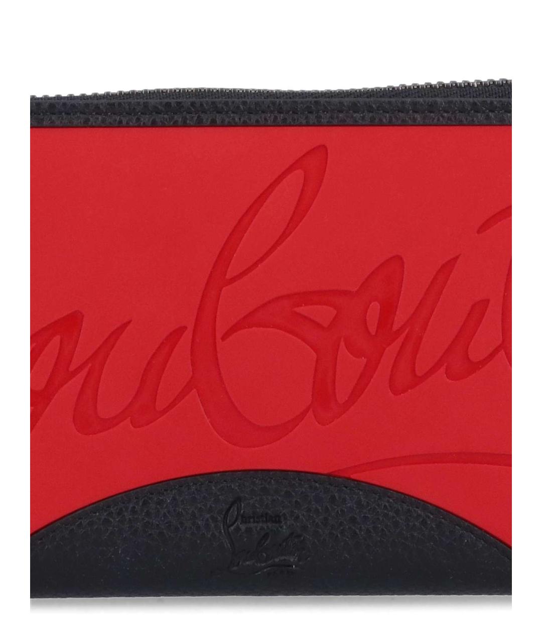 CHRISTIAN LOUBOUTIN Мульти кожаный кошелек, фото 4