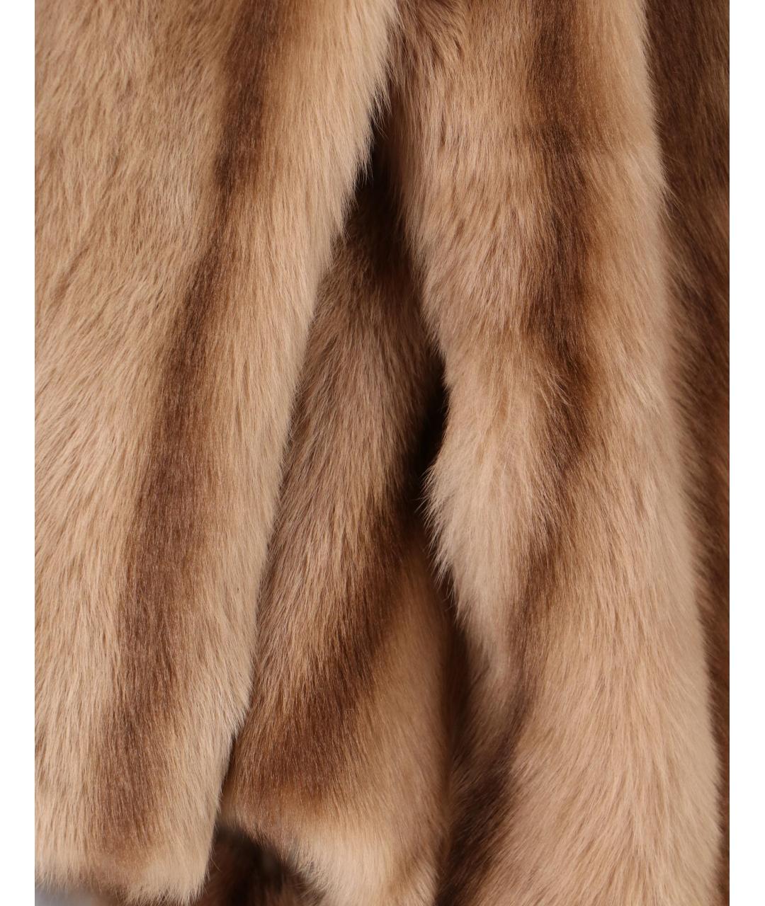 GUCCI Коричневая меховая куртка, фото 7