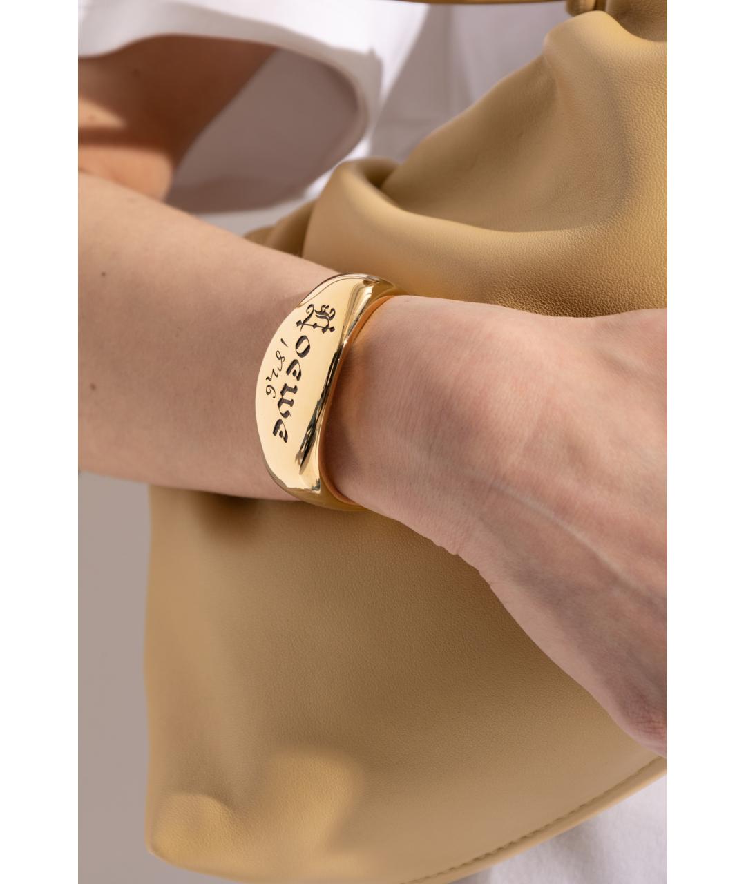 LOEWE Золотой латунный браслет, фото 2