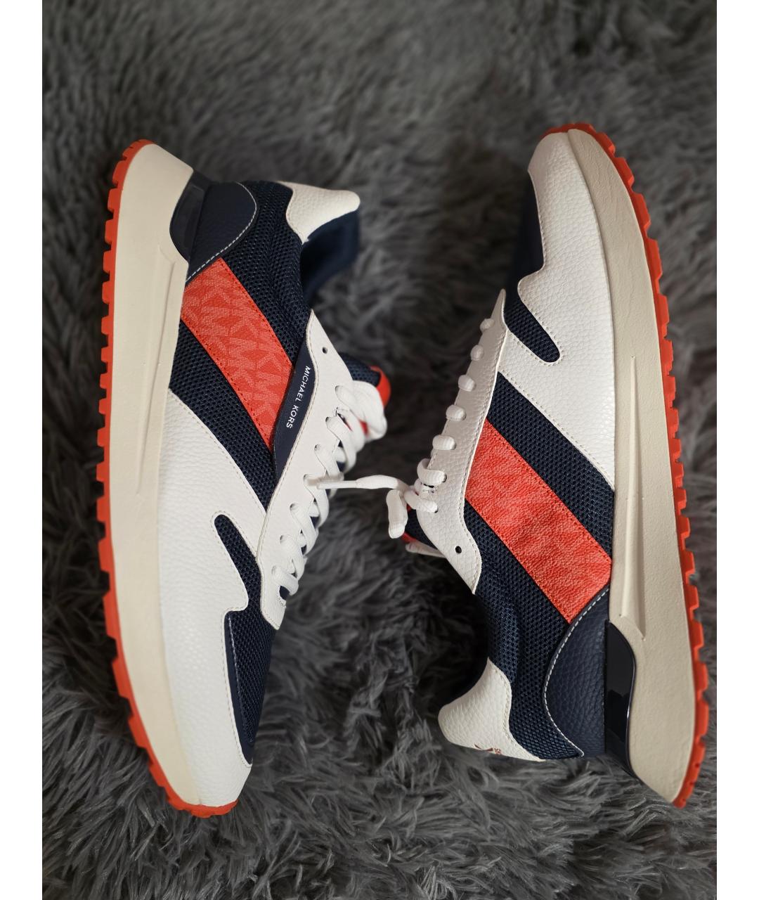 MICHAEL KORS Мульти кожаные низкие кроссовки / кеды, фото 4