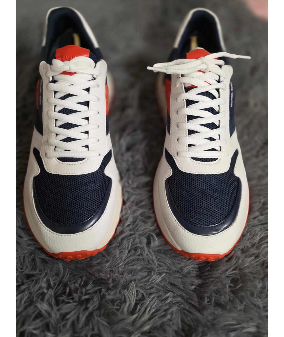 MICHAEL KORS Мульти кожаные низкие кроссовки / кеды, фото 3