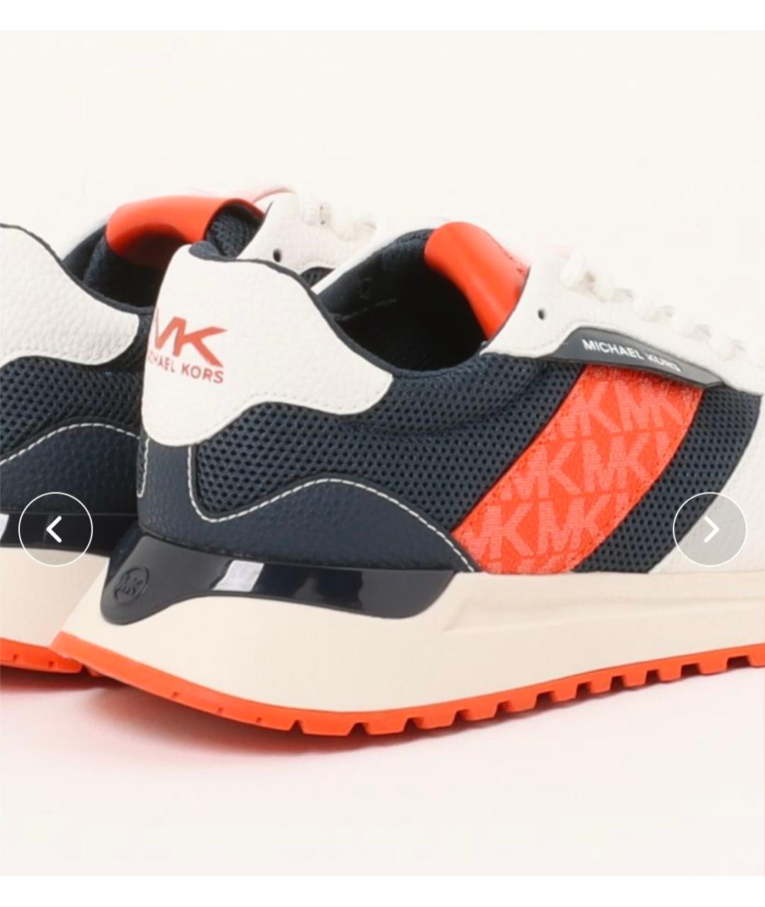 MICHAEL KORS Мульти кожаные низкие кроссовки / кеды, фото 2