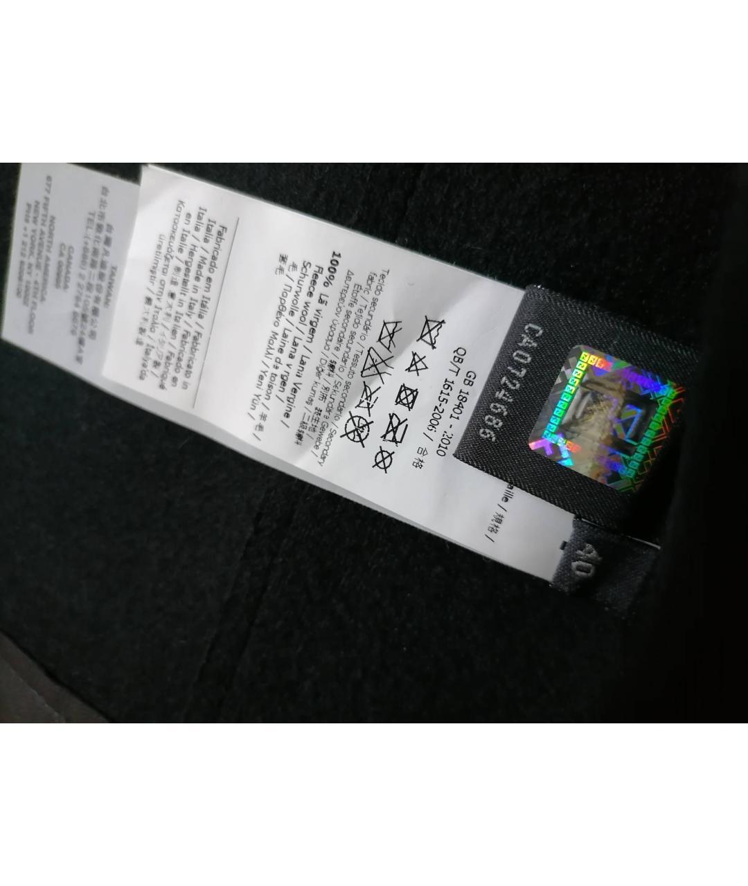 FENDI Черный кожаный тренч/плащ, фото 5