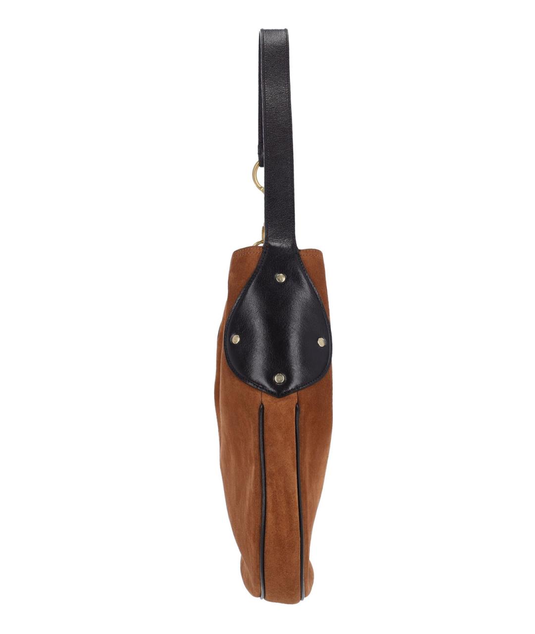 MULBERRY Коричневая кожаная сумка через плечо, фото 5