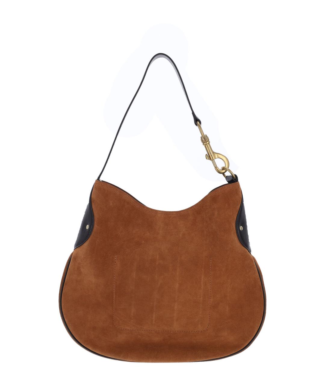 MULBERRY Коричневая кожаная сумка через плечо, фото 3