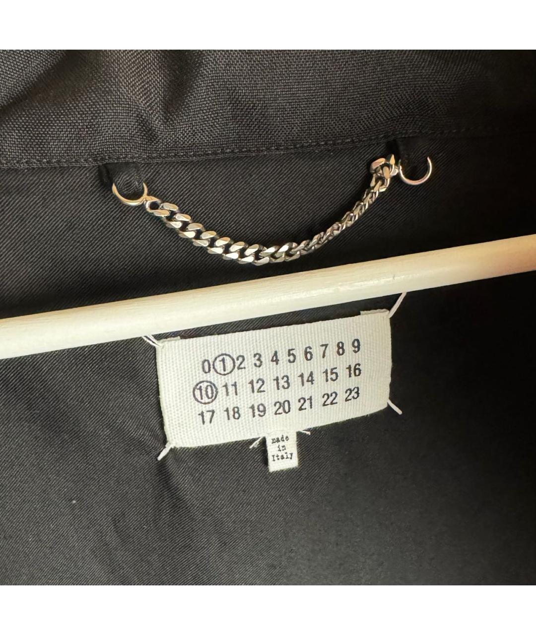 MAISON MARGIELA Черная куртка, фото 8