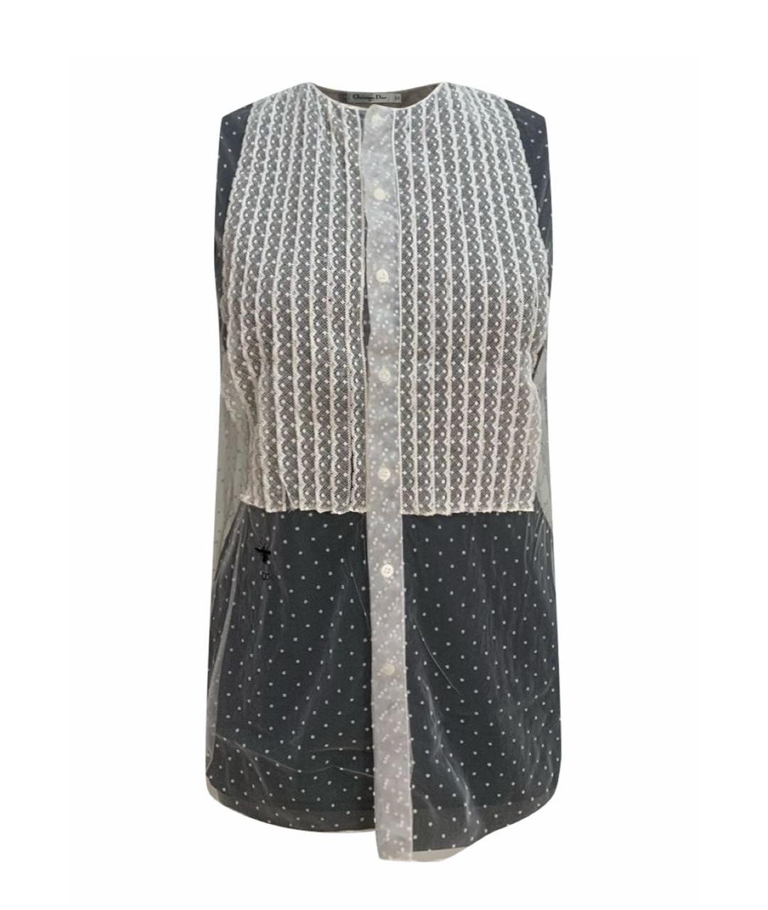 CHRISTIAN DIOR Белая полиамидовая блузы, фото 2