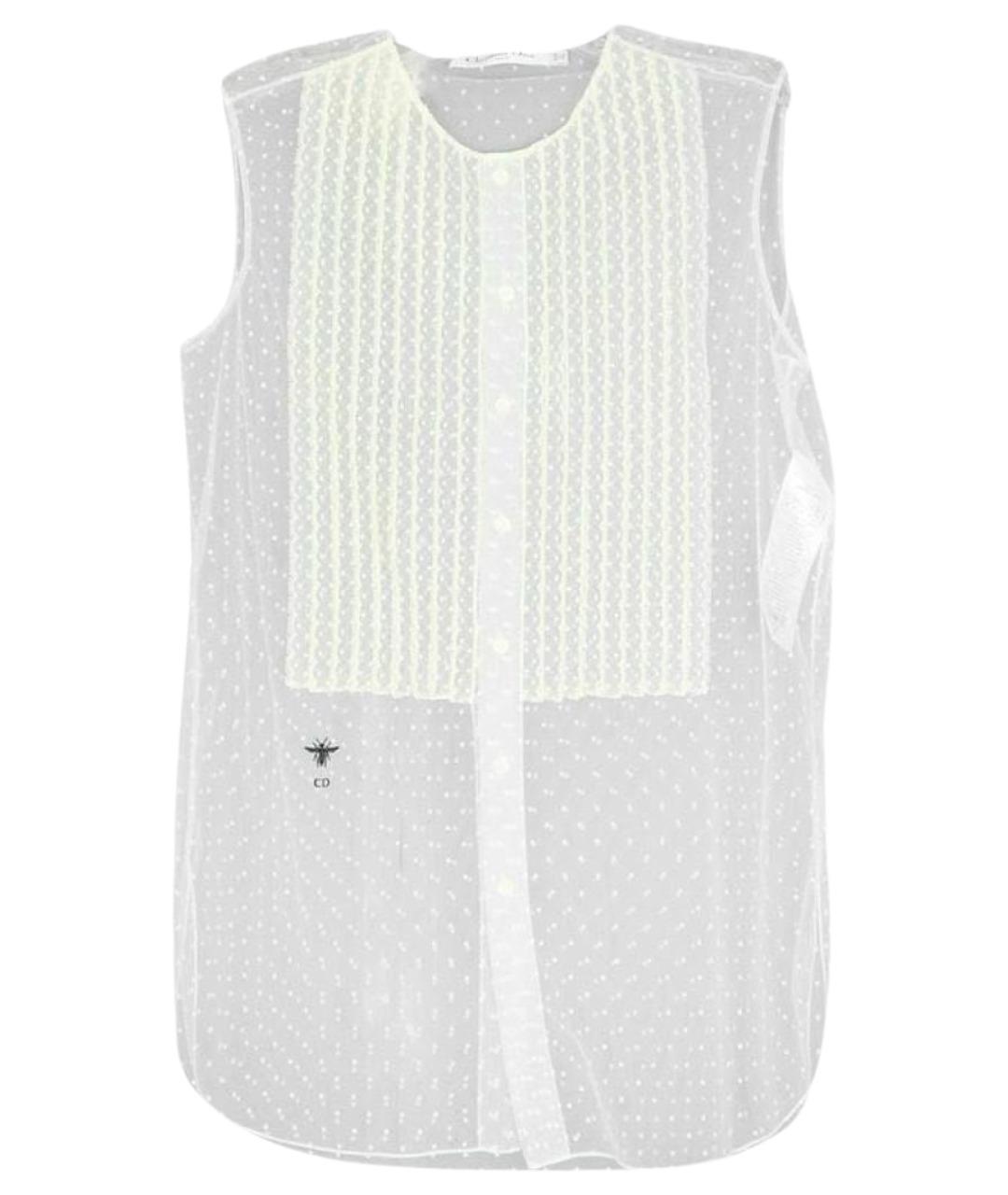 CHRISTIAN DIOR Белая полиамидовая блузы, фото 1