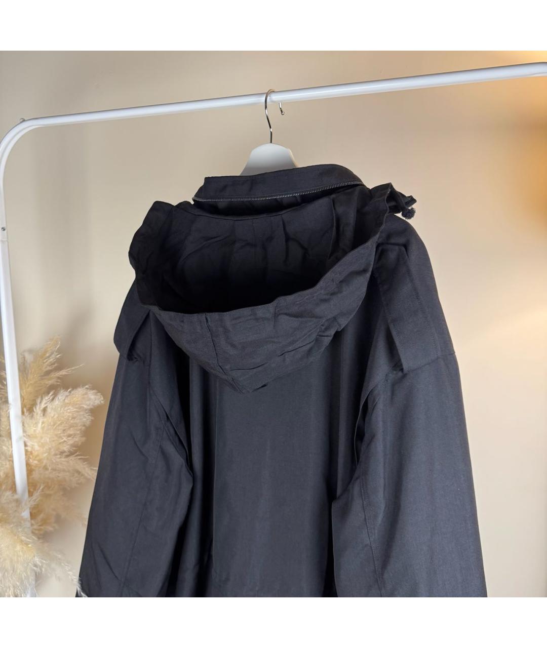 MAISON MARGIELA Черная полиамидовая куртка, фото 8