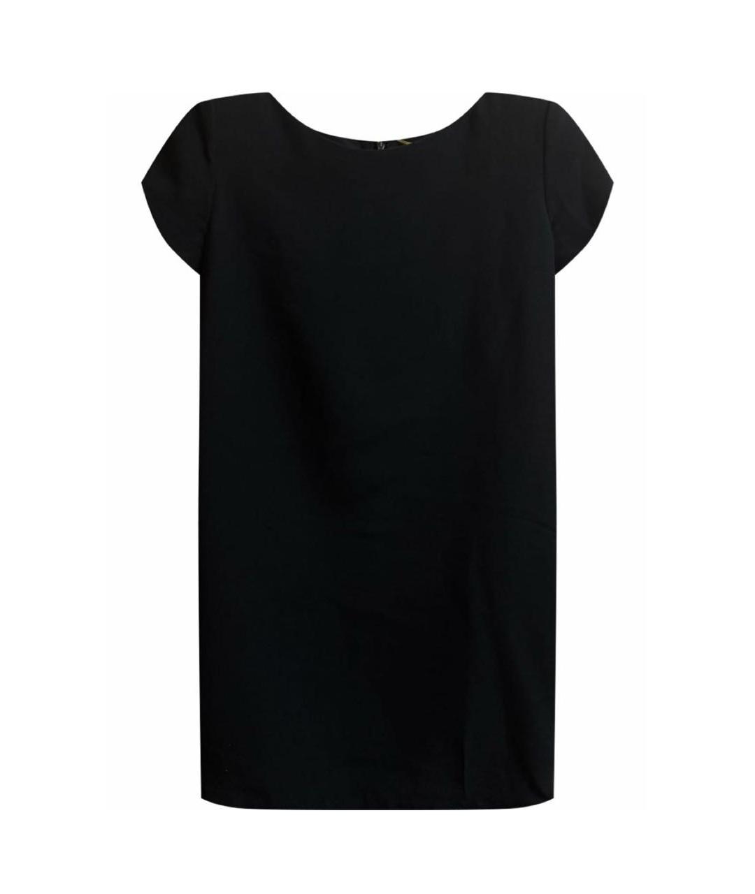 SAINT LAURENT Черное полиамидовое коктейльное платье, фото 4