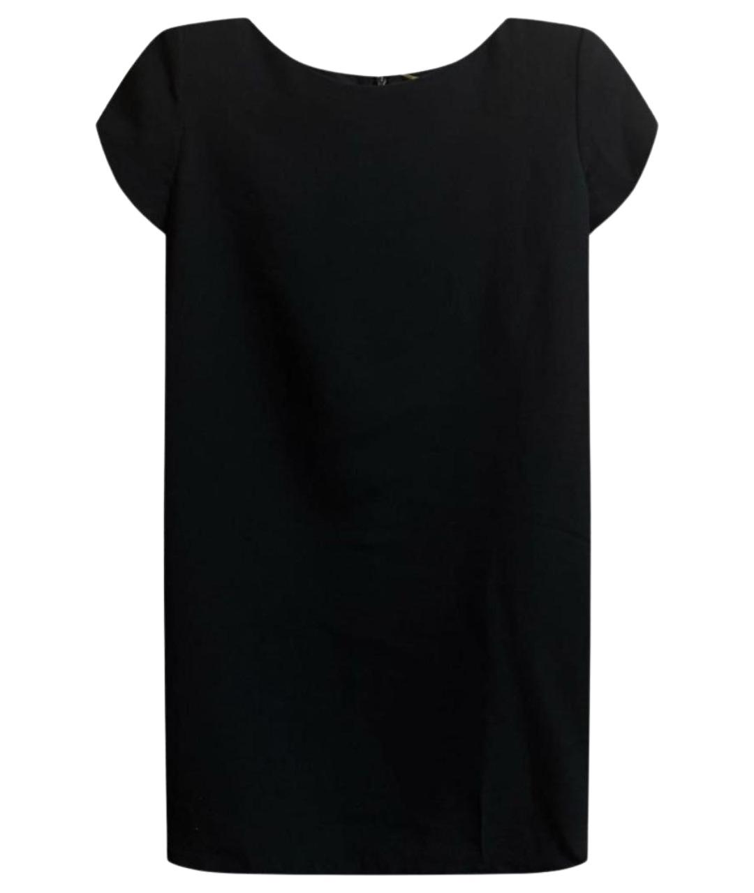 SAINT LAURENT Черное полиамидовое коктейльное платье, фото 1