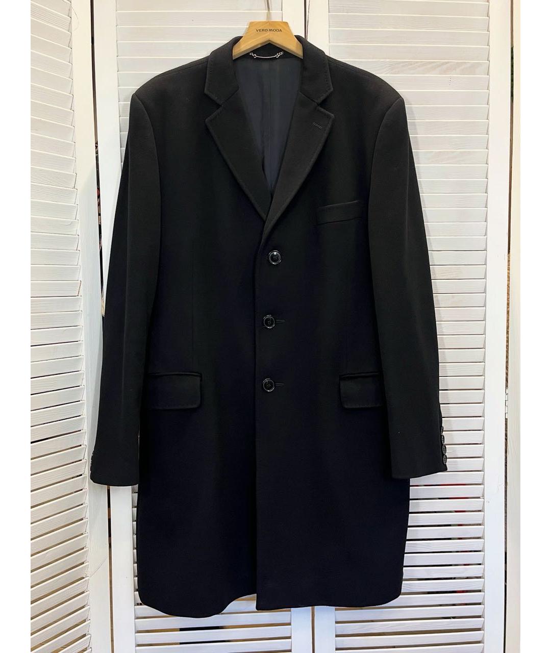 DOLCE&GABBANA Черное шерстяное пальто, фото 9