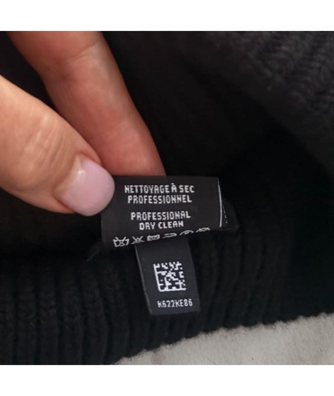 CHANEL Черная кашемировая шапка, фото 3