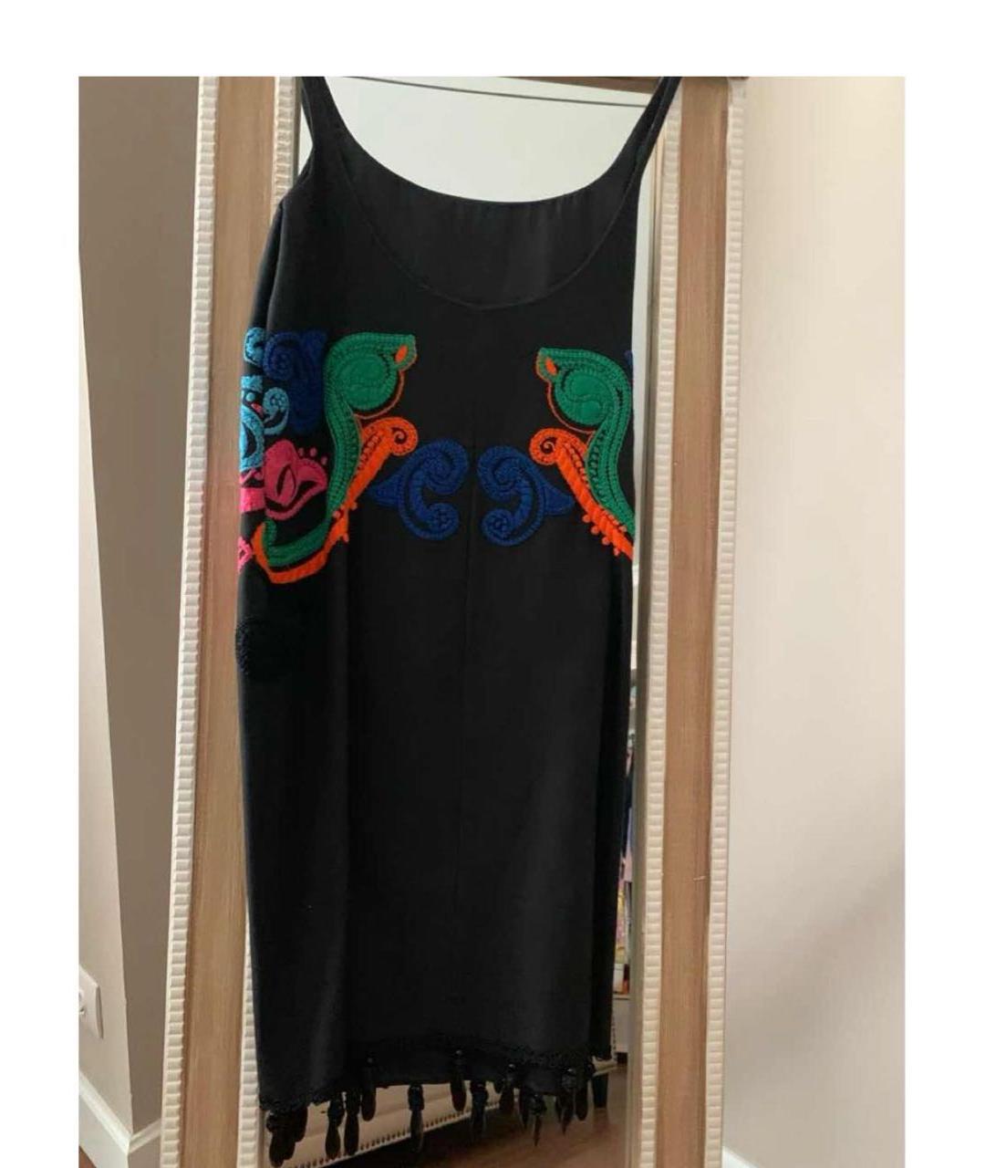 PRADA Черное полиамидовое платье, фото 4