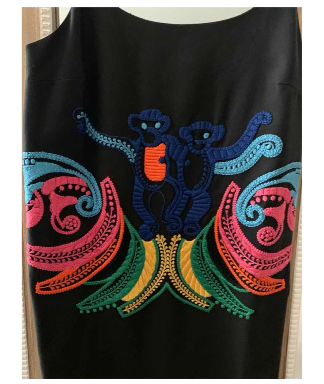 PRADA Черное полиамидовое платье, фото 6