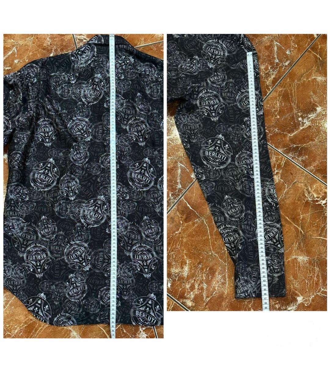 BERLUTI Мульти шелковая кэжуал рубашка, фото 8