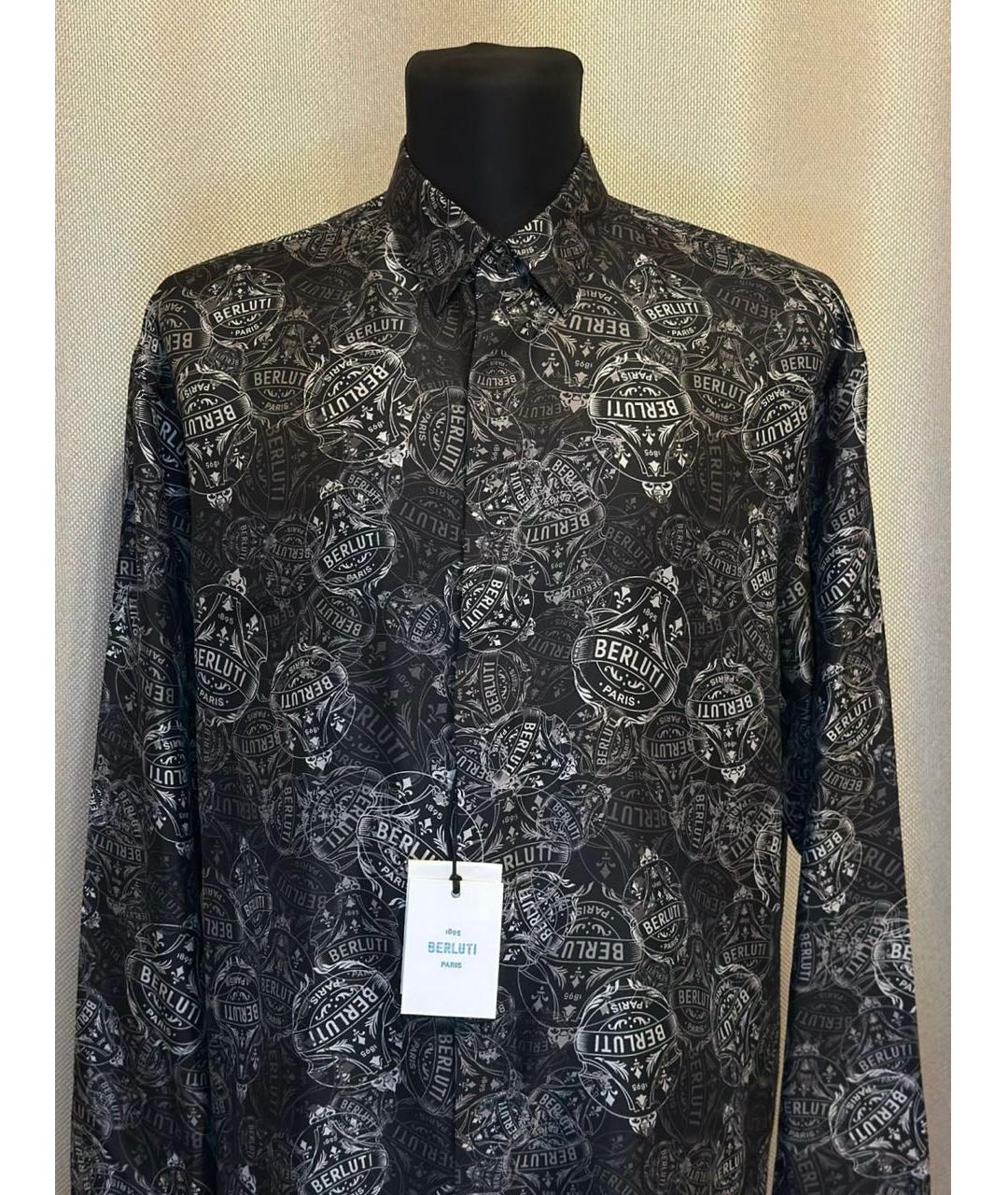 BERLUTI Мульти шелковая кэжуал рубашка, фото 5