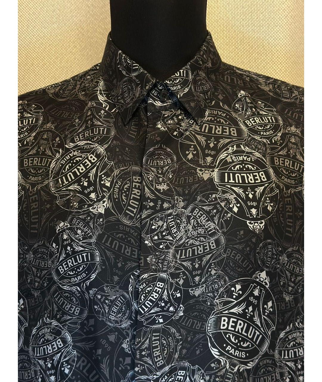BERLUTI Мульти шелковая кэжуал рубашка, фото 6