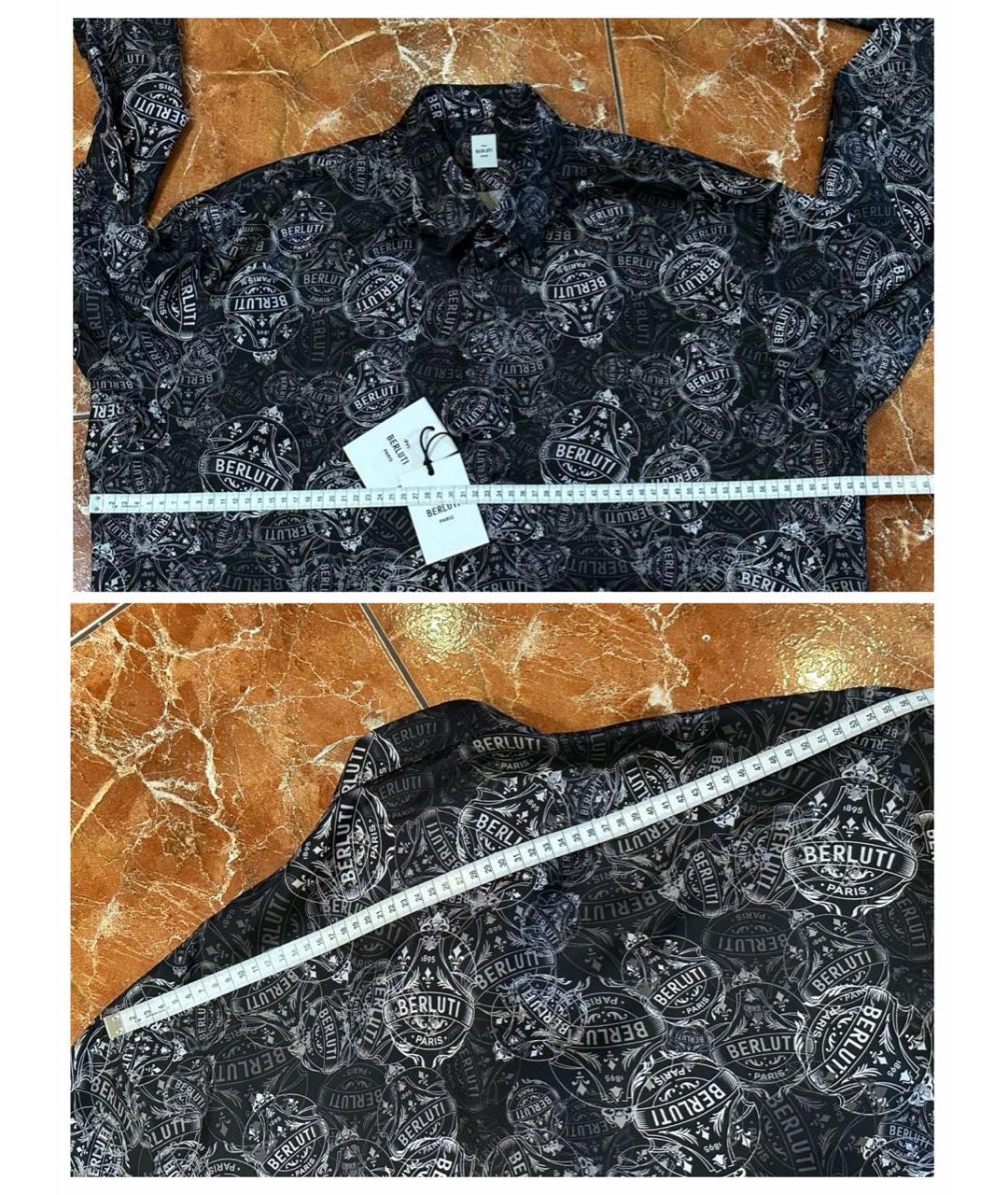 BERLUTI Мульти шелковая кэжуал рубашка, фото 7