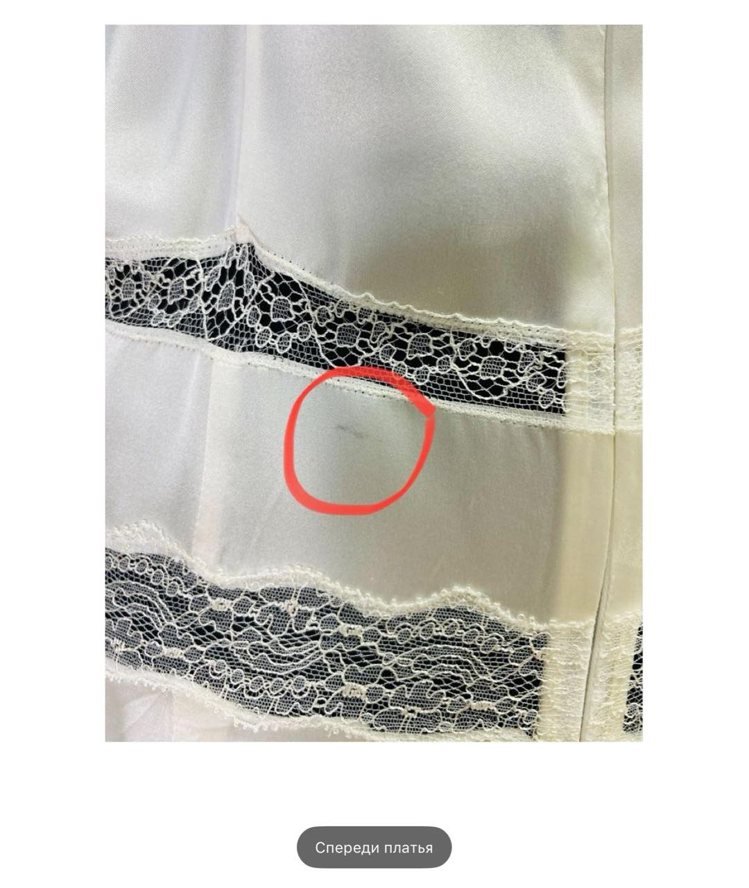 ERMANNO SCERVINO Белое платье, фото 7