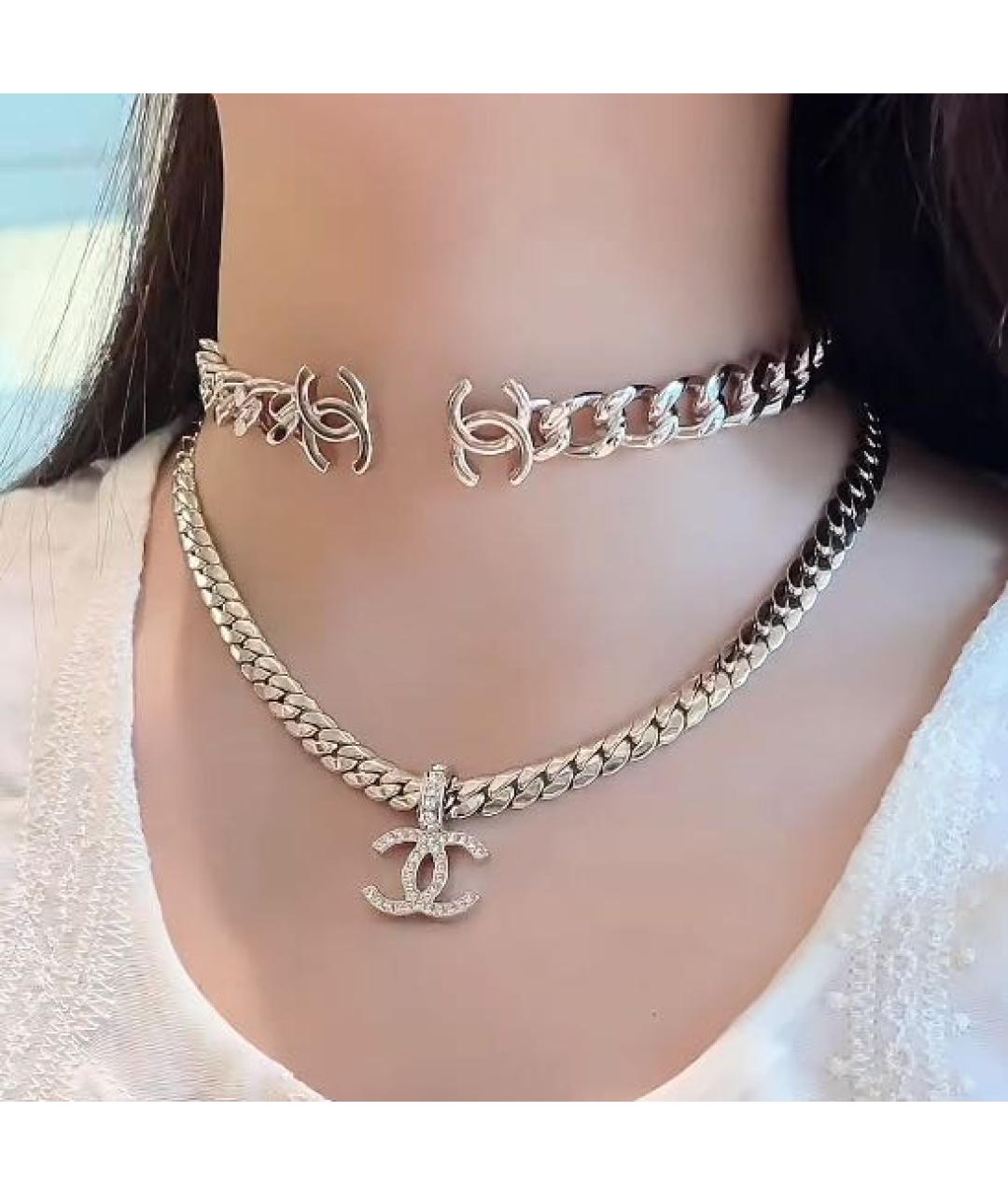 CHANEL Желтый чокер, фото 4