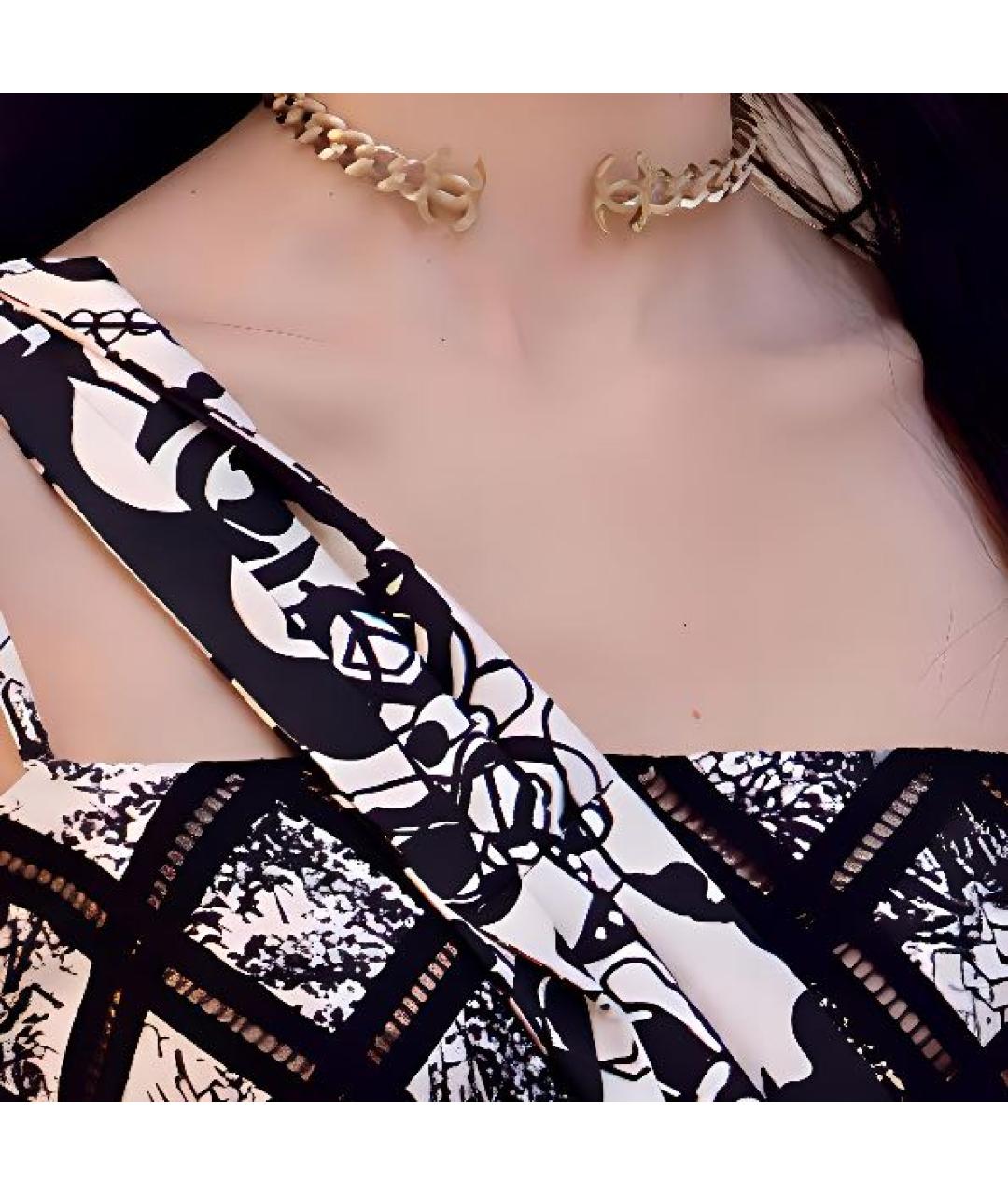 CHANEL Желтый чокер, фото 2