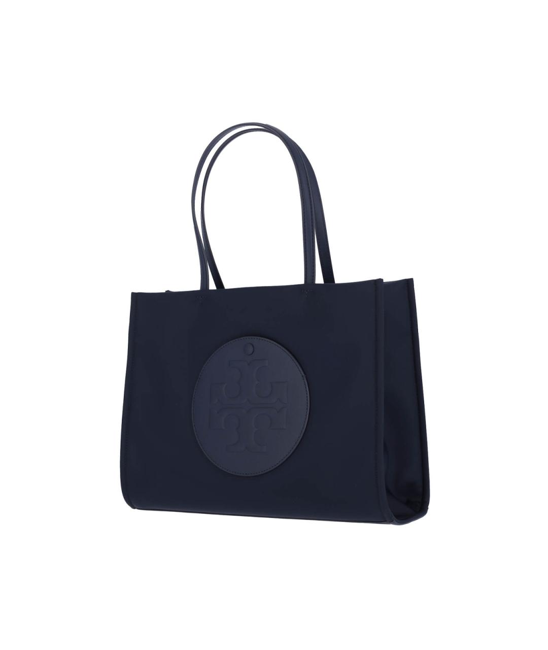 TORY BURCH Синяя тканевая сумка тоут, фото 2