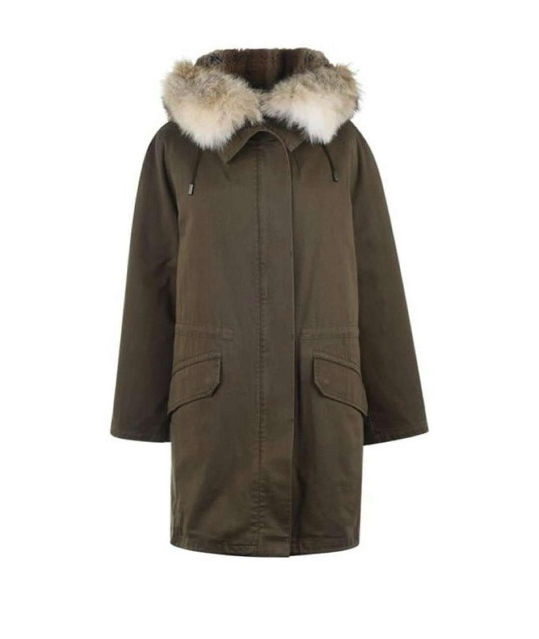 YVES SALOMON Хаки парка, фото 1